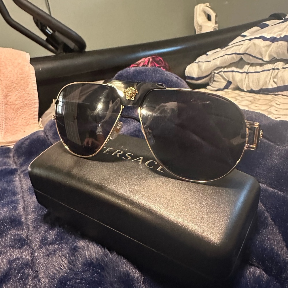 Versace Black Sunglasses